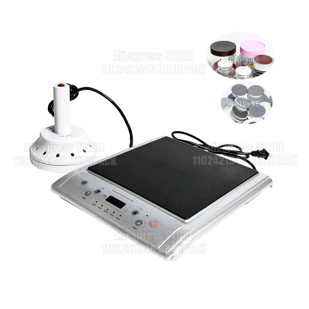 500L Induction Bottle Sealer Microcomputer Hand-Held Electromagnetic Aluminum Foil Cap Sealing Machine 20-130MM