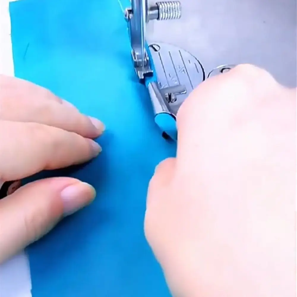2PCS 3mm-10mm Sewing Rolled Hemmer Foot Stainless Steel Durable Sewing Machine Presser Foot DIY Crafts Sewing Accessories