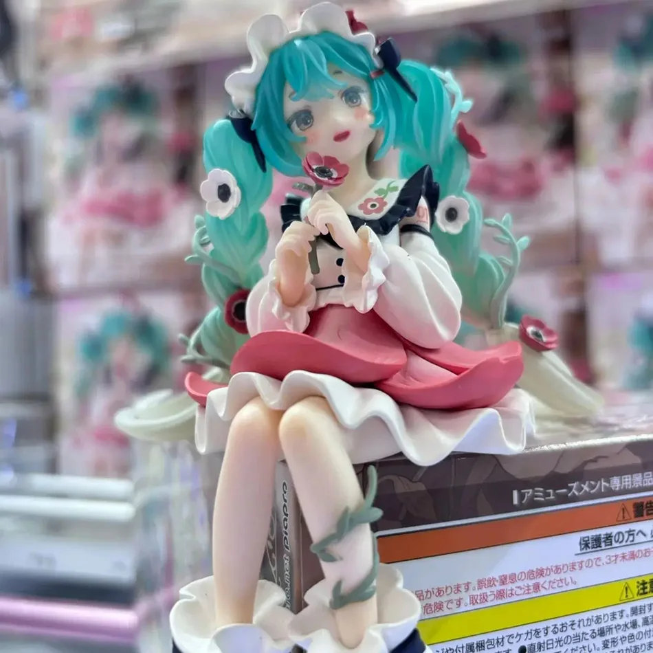 Hatsune Miku Anime Figuur Kawaii Flower Fairy Cartoon PVC Actie Beeldje Model Pop voor Kinderen Verjaardagscadeau