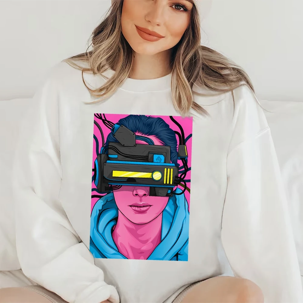 

Яркие гладкие толстовки с графическим рисунком, толстовки унисекс Y2K, уличный прочный модный женский свитер, повседневная свободная посадка, осенняя одежда