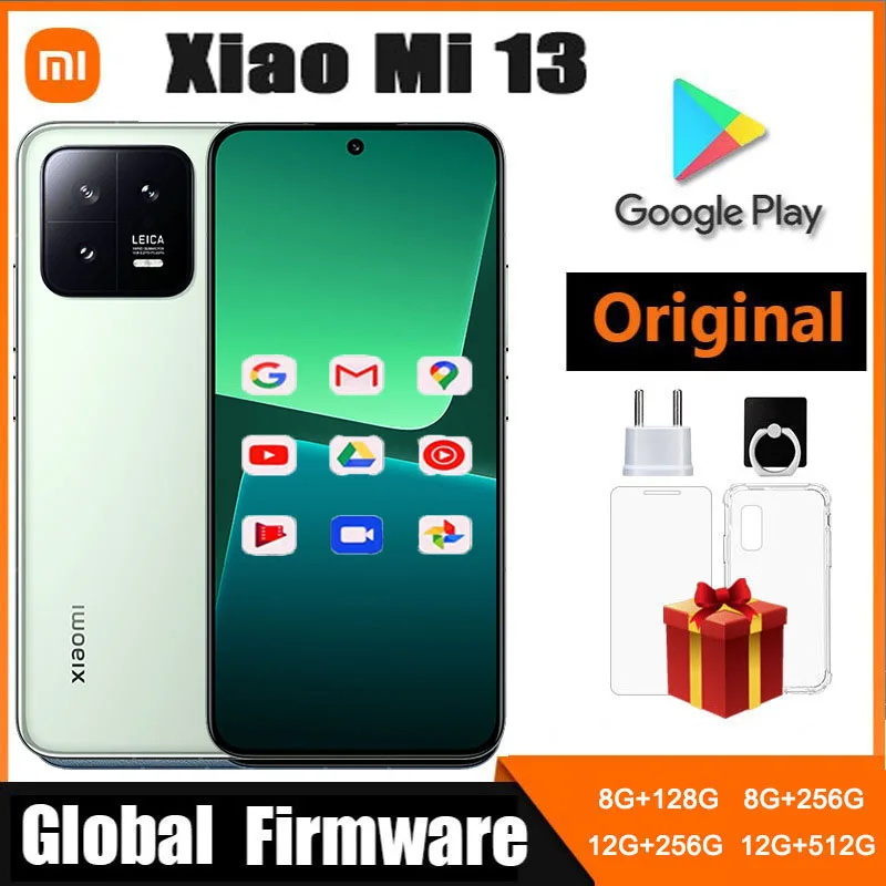 

New Original Xiaomi 13 Smart Phone Snapdragon 8 Gen 2 50MP Leica Camera 120HZ OLED Screen 67W Fast Charge Global ROM