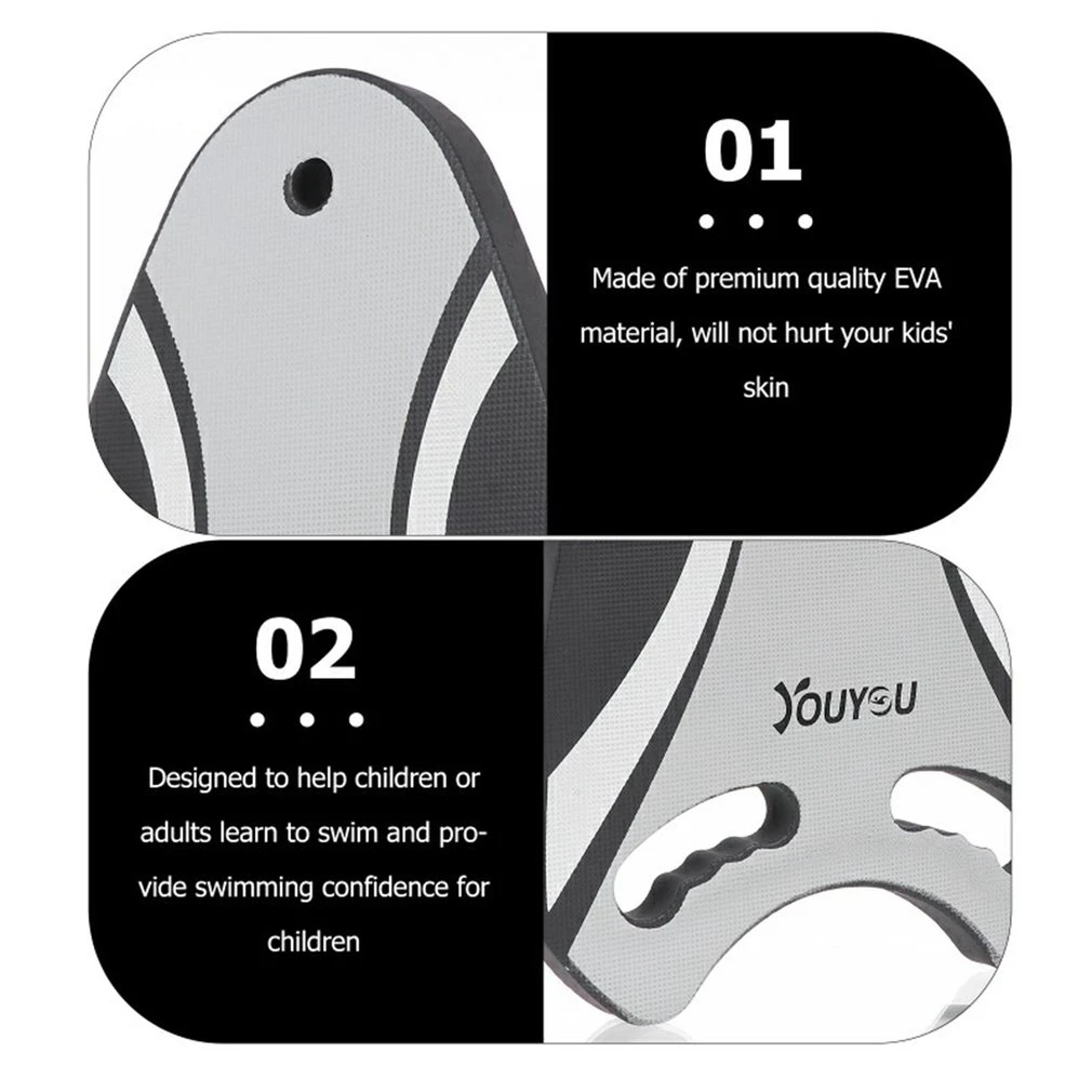 

GM-легкая доска для плавания из ЭВА, плавающая пластина, задняя доска для тренировки бассейна, вспомогательные инструменты для детей