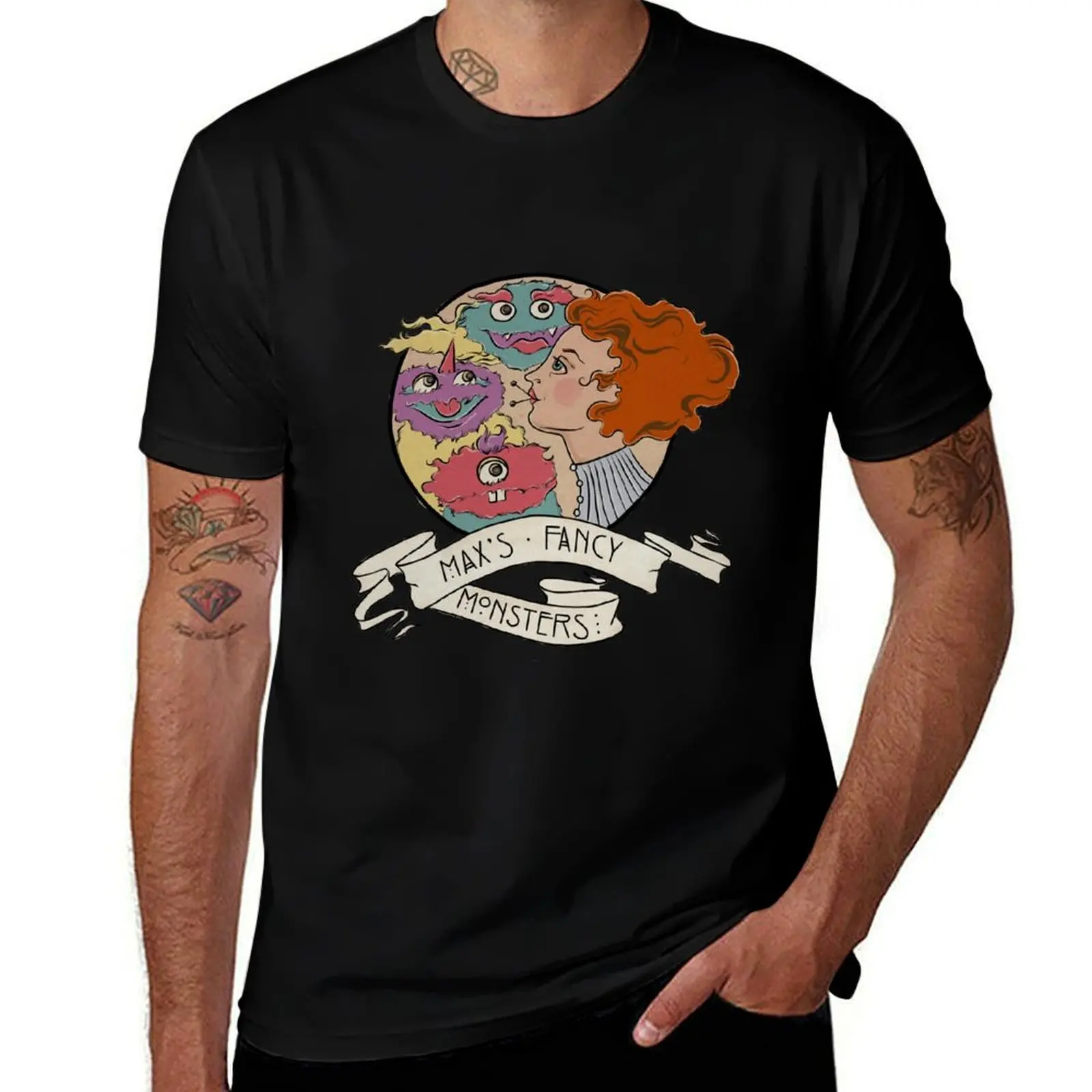 Max's Fancy Monsters T-Shirt printed t shirts for man T-Shirt