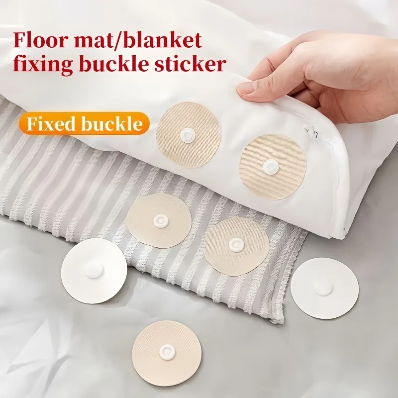 10Pairs Anti Slip Bed Sheet Fasteners Prevent Comforters Duvets Cover Snaps Fasteners Snaps Holder Prevent Bed Duvets Shifting