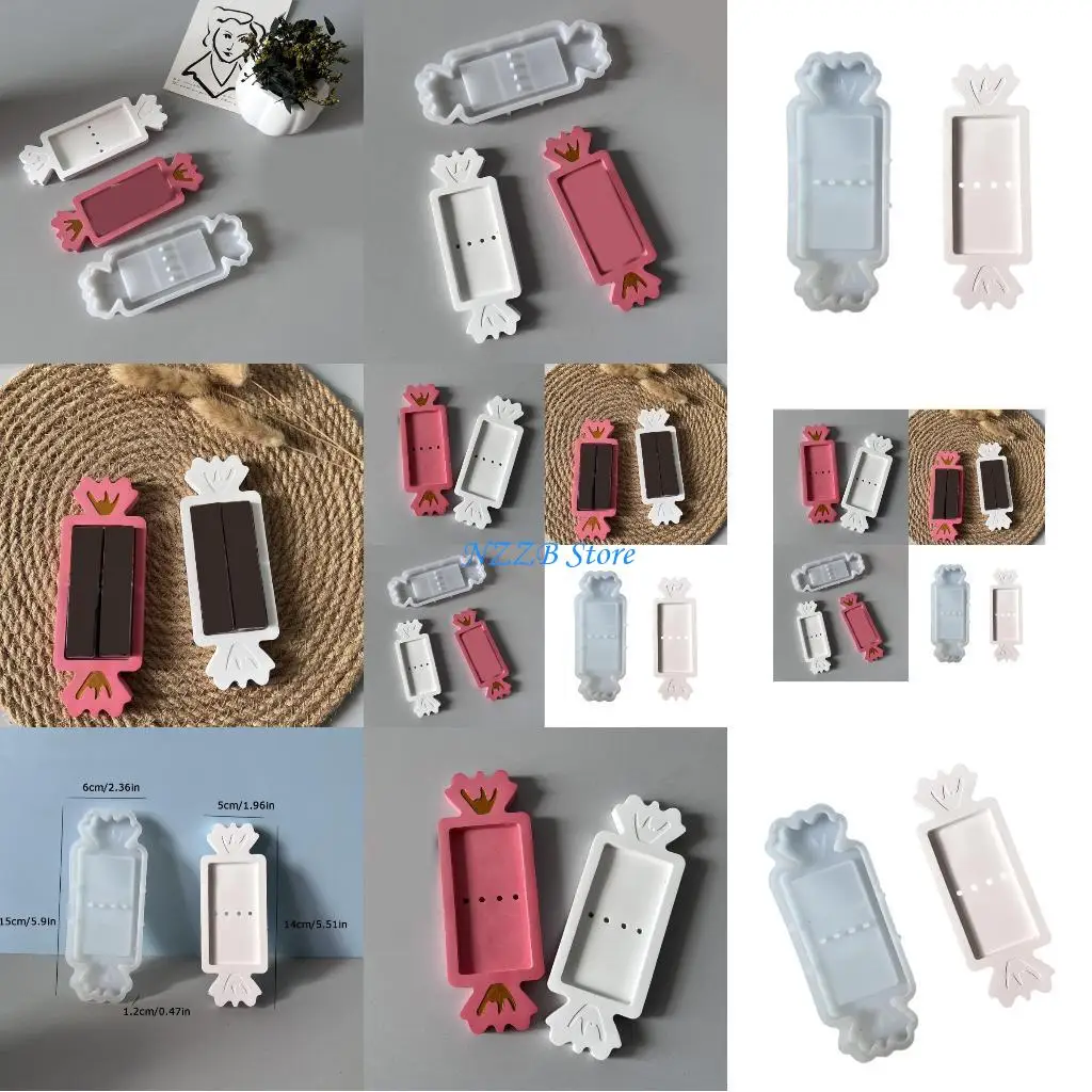

T21F Multipurpose Silicone Candy Holder Mold Suitable for Chocolate Resin Christmas Treats Baking Crafts Holiday Decoration