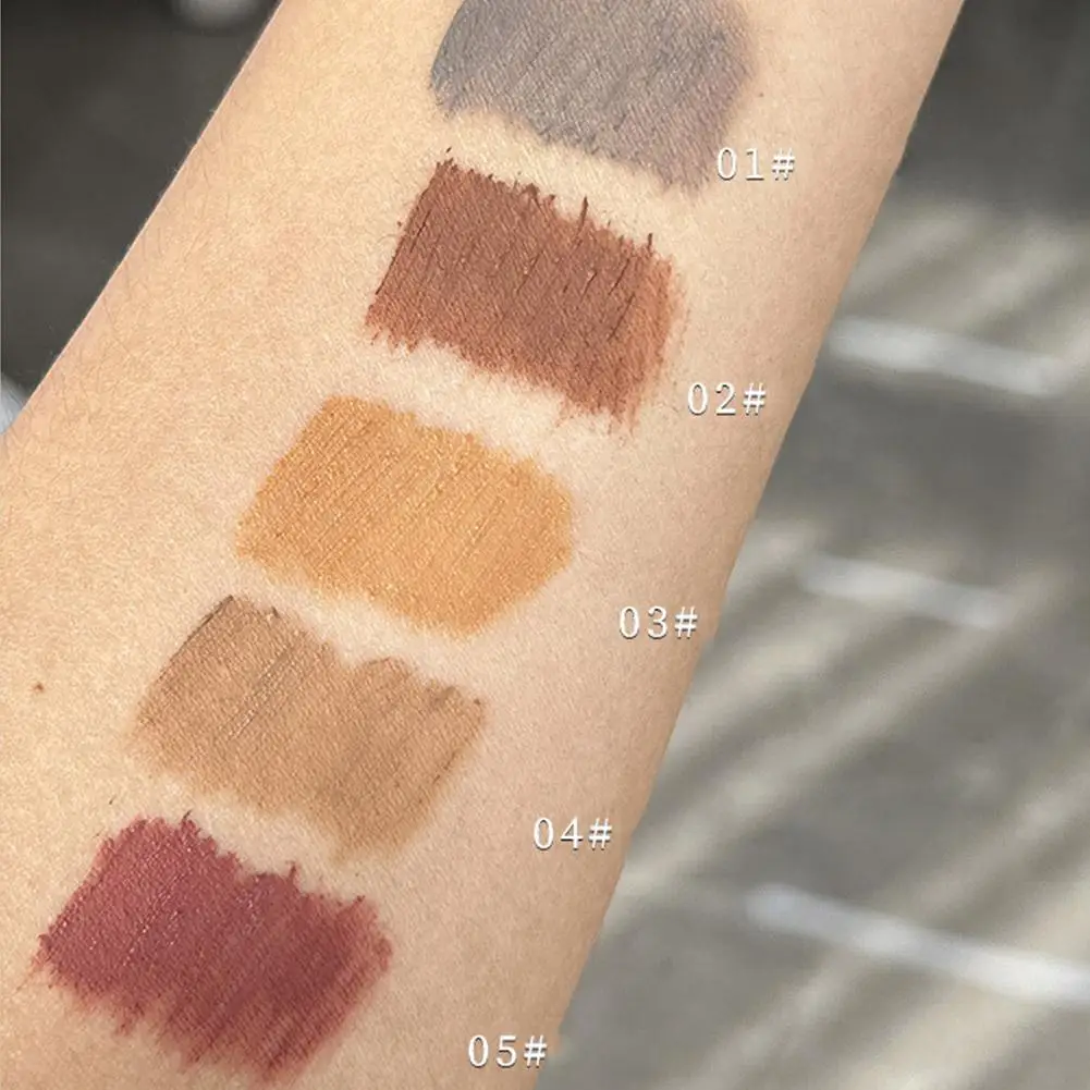 ครีมเจลเขียนคิ้วพร้อมแปรงกันน้ำสีสวยติดทนนานย้อมสีง่ายงานประดิษฐ์ทำด้วยตัวเองเครื่องสำอางทำสีสักคิ้วธรรมชาติ