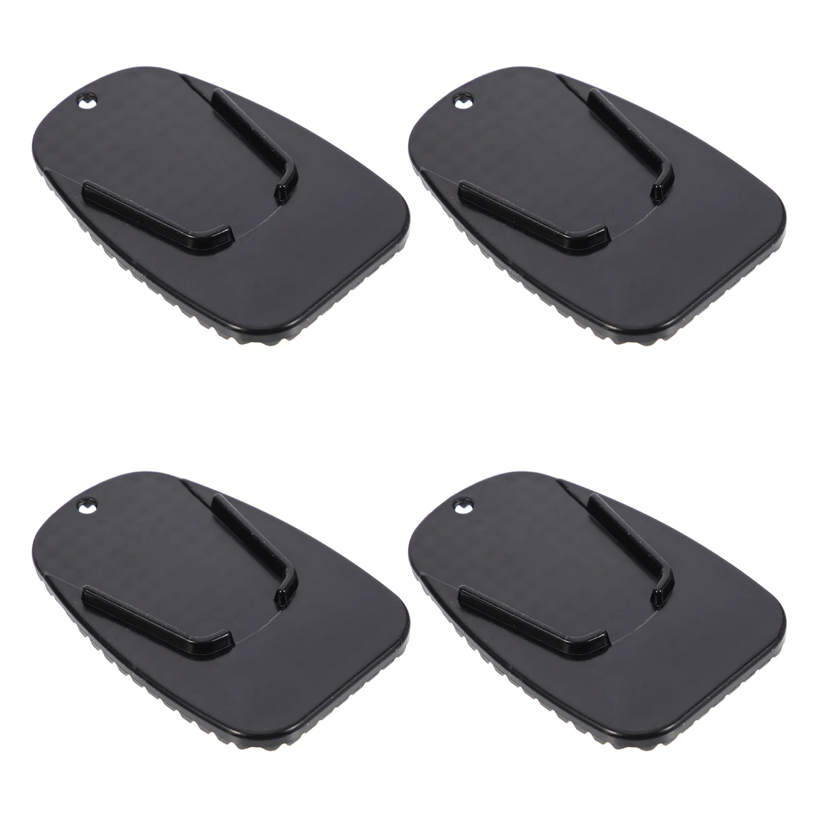 4 Pcs Motorcycle Support Plate Motorbike Kickstand Pad Rack Motocross Foot Bracket Cushion