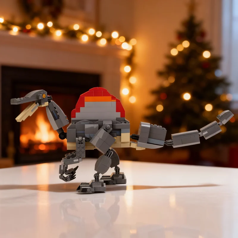 

378pcs MOC Spinosaurus Aegyptiacus Dinosaurs Model Building Blocks Creative DIY Gift Display Decor Assemble Premium Adult Kids