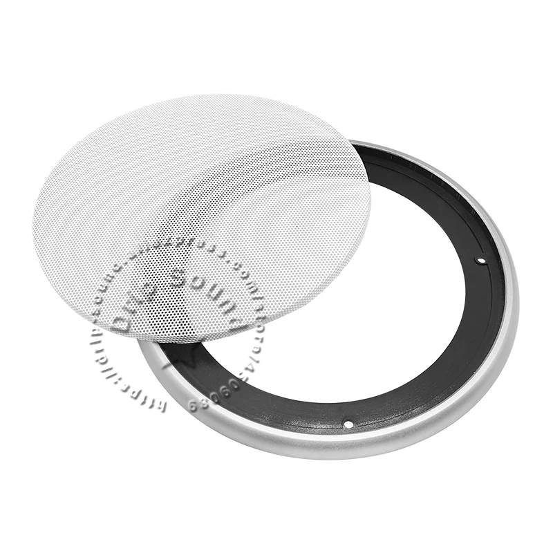 4/5/6.5/8인치 스피커 변환 네트 커버 고급 자동차/가정용 오디오 장식용 원형 메탈 메쉬 그릴 보호 19D