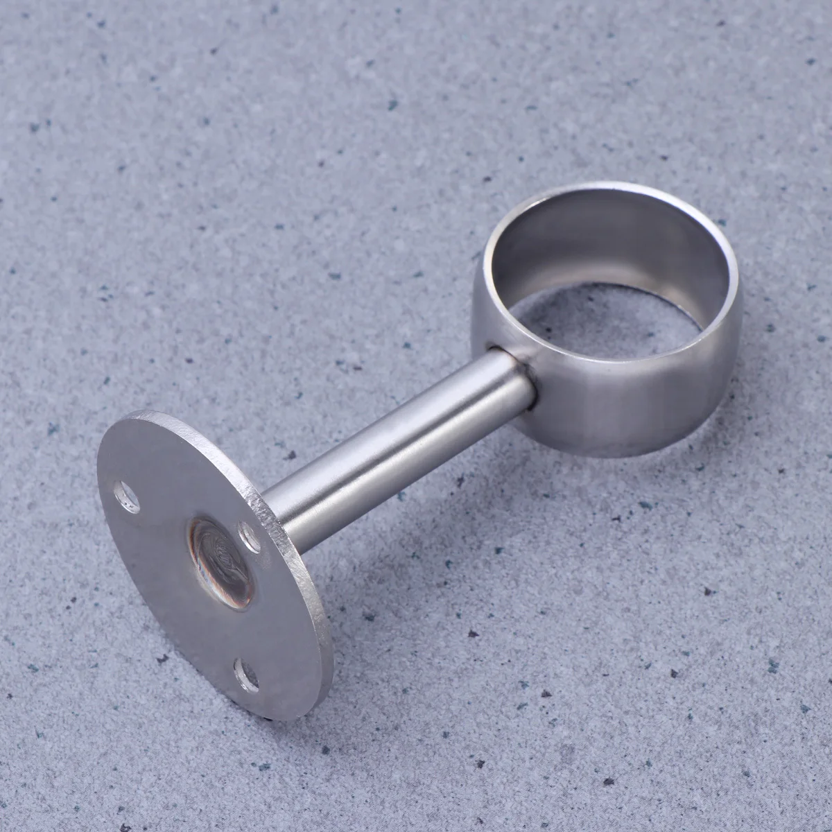 

2Pcs Universal Ceiling Curtain Rod Brackets Heavy Duty Stainless Steel No Assembly Needed for Home Decor and Room Dividers