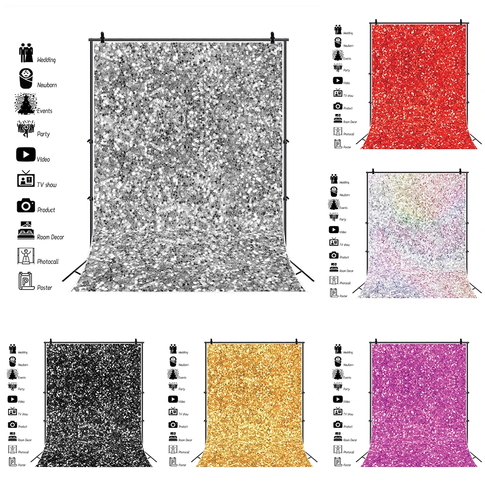 

Блестки блестки кожа Золото Серебро сверкающие в горошек взрослый портрет ребенок день рождения фон для фотостудии