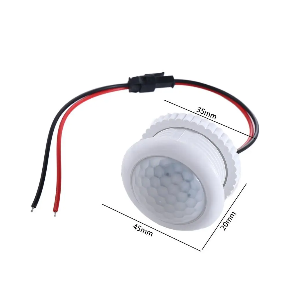 PIR Motion Sensor Switch, ON e OFF, IR Infravermelho, Indução do Corpo Humano, Controle de Luz, Módulo Detector, 50Hz, 220V