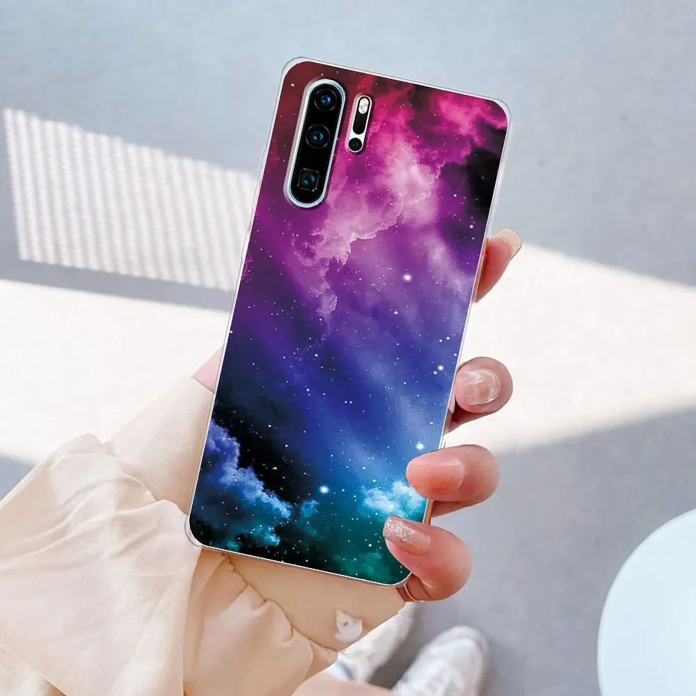 Case For Huawei P30 Lite Cover P30 Lite Clear Cute Soft Silicone Phone Back Fundas For Huawei P30 Case Bumper For Huawei P30 Pro