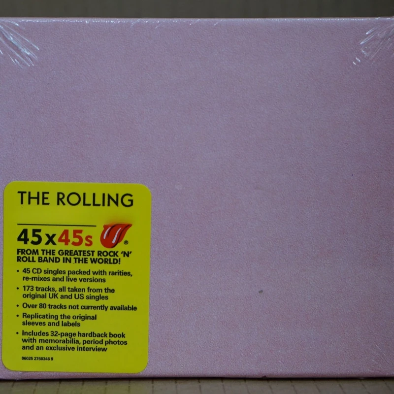 British Rock Band 45pcs Music Record Cosplay Soundtracks Box Music Cd Greatest Hits 1971-2006 Deluxe Album