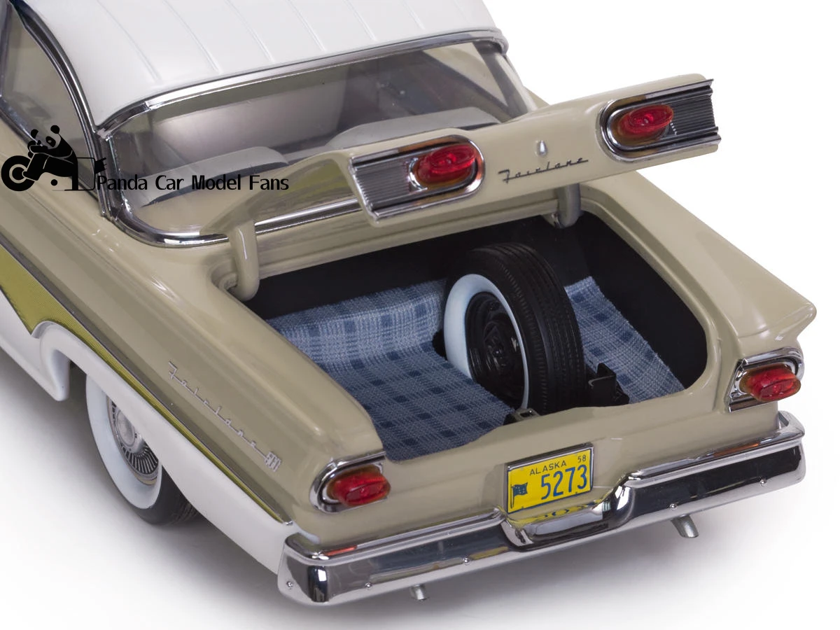 Sun Star Alloy Model Platinum Edition 1:18 Ford Fairlane 500 hardtop 5273 Gift Furniture Collection