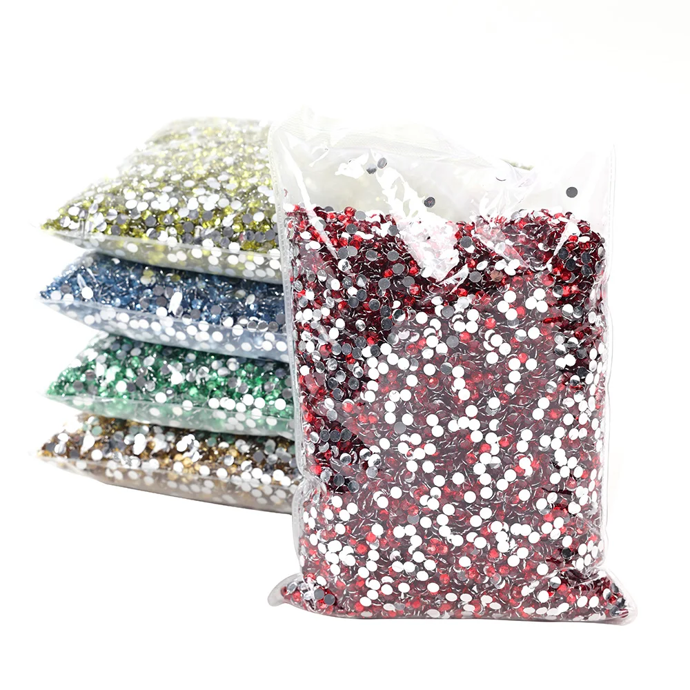 

Big Package 2-6mm Resin Non Rhinestones Bulk Wholesale Flat Back Plastic Crystals Nail DIY Glitters Cтразы Stone