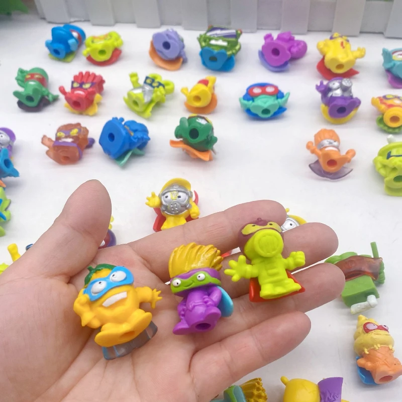 Superthings Different Superzings Action Figures 3CM Super Zings Garbage Trash Collection Toys Model Kids Gift