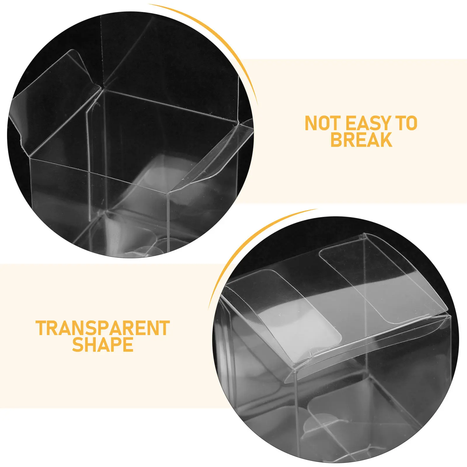 5Pcs Clear Golf Ball Display Case Transparent Portable Organizer Crystal Ball Holder Storage Box Dustproof Golf Bag Organizer view 3