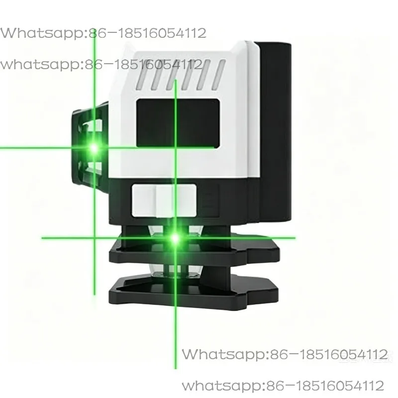 Small mini level 8-line high-precision strong light infrared level green laser wall grounding instrument
