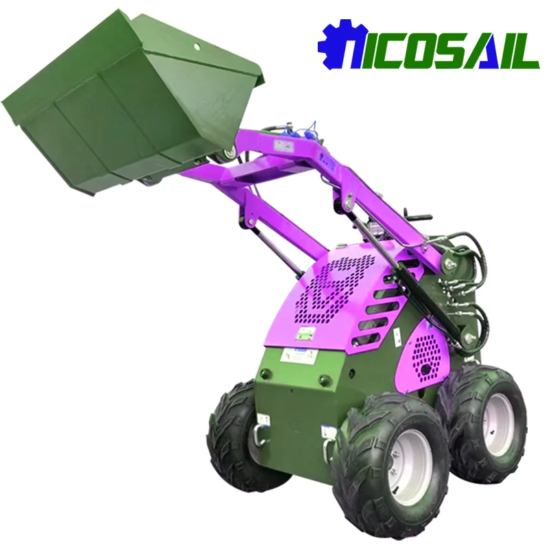 

The cheapest EPA approved steering skid steer loader wheel mechanical equipment with high operation