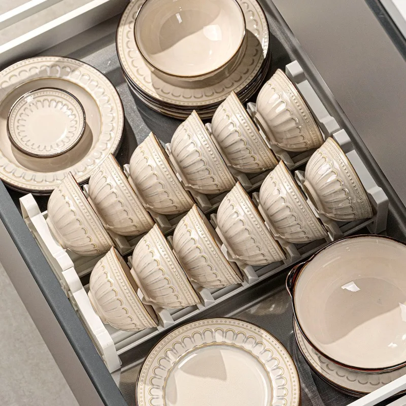 

Новинка 2023 года, японский ретро-набор посуды для дома, керамические миски Цзиндэчжэнь, тарелки, палочки для еды, идеально подходит для новоселья