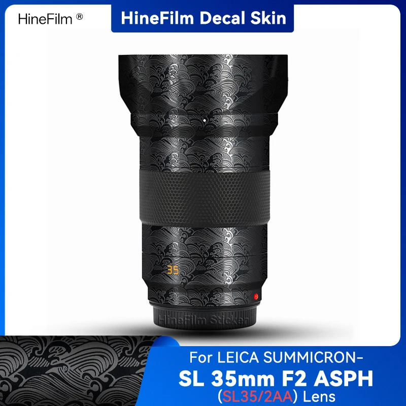 Hinefilm Skin for Leica APO SL35 F2 Lens Decal Skin for Leica APO-SUMMICRON-SL 35mm f/2 ASPH Lens Sticker SL35F2AA Wrap Cover