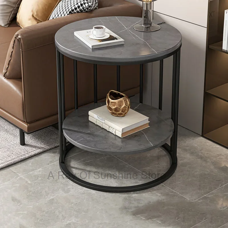 Mesa auxiliar para sofá pequeño, estante nórdico para libros, mesa de centro única de pie, diseño moderno, balcón, Entrada, Recibidor, muebles para el hogar