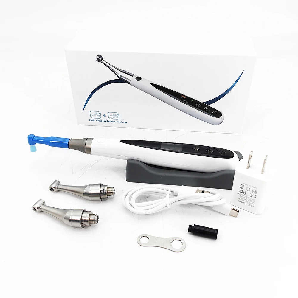 Professional Compact Lightweight Polisher Wireless Electric Handpiece for Low Noise Cleaning Filling Teeth Equipment