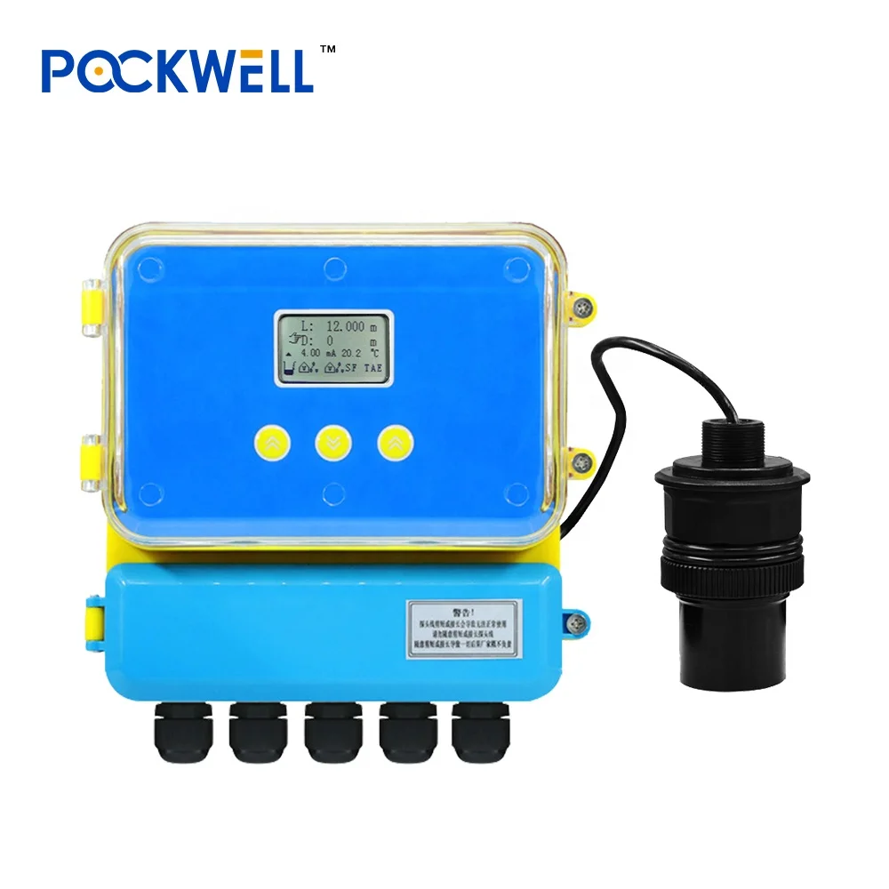 PWL-U707 split type ultrasonic wastewater sludge tank level meter