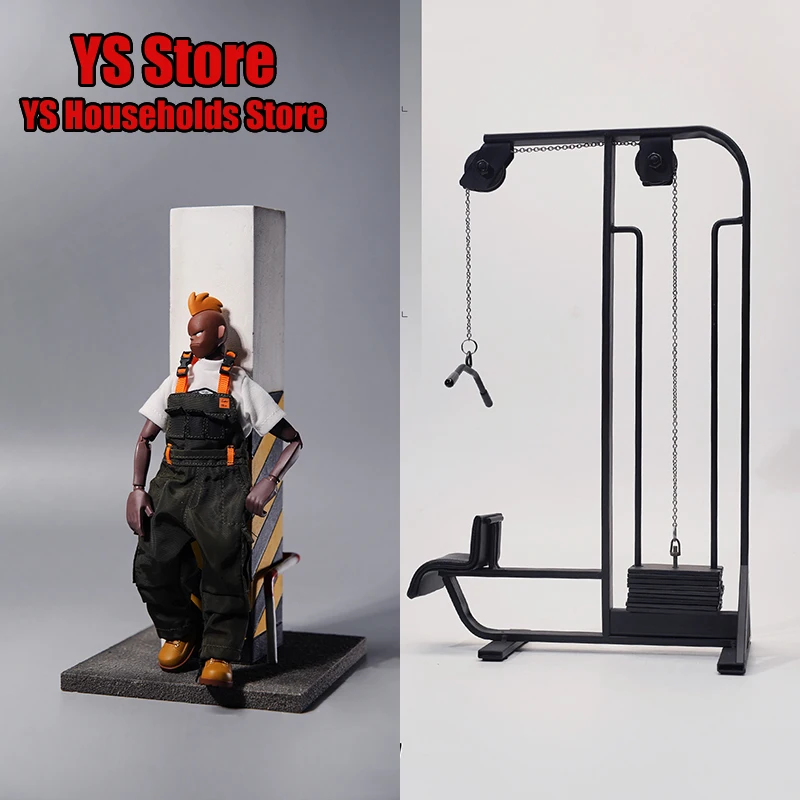 

2 Styles MMMtoys 1/12 Soldier Scene Accessory Column of Parking Lot Fitness Equipment Decoration For 6" Action Figure Model