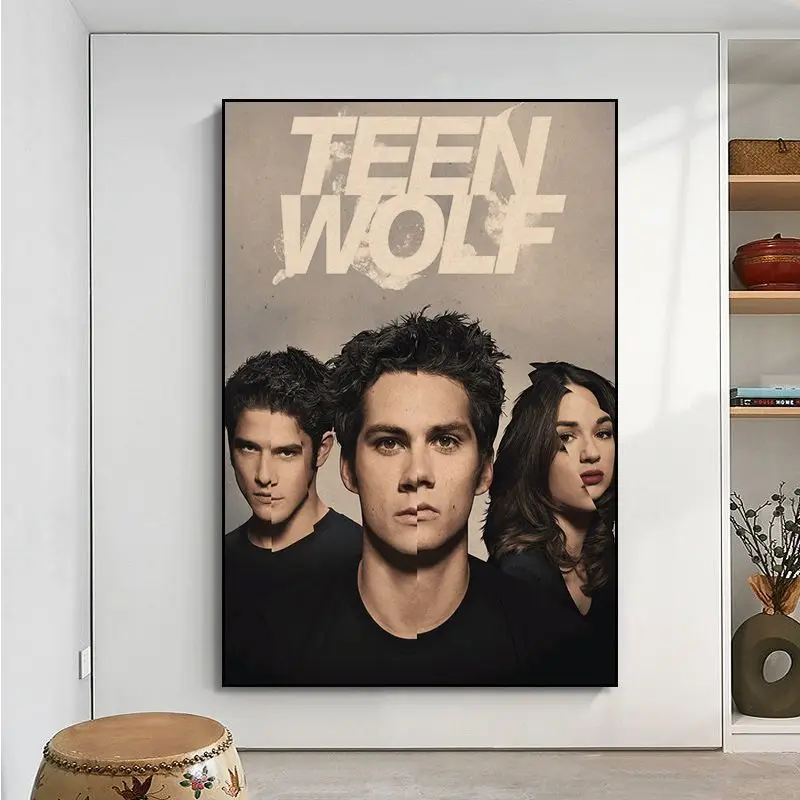 Teen Wolf Movie DIY poster Kraft Paper Sticker DIY Room Bar Cafe Aesthetic Art Wall Painting