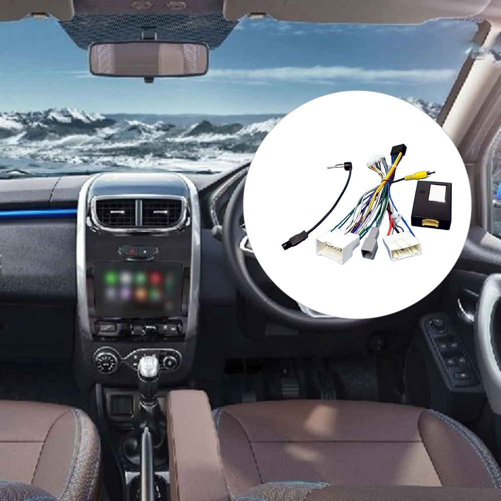 CANBUS-Compatible Car Radio Adapter for Renault For Duster 2019+ Maintains Factory Features Without Modification