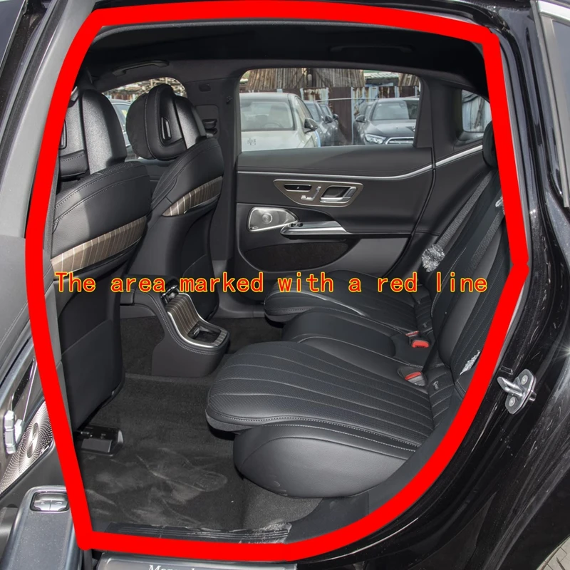 Suitable for Mercedes Benz GLC class X253 200L 260L 300L 4MATIC front and rear door frame sealing strip edge protection strip
