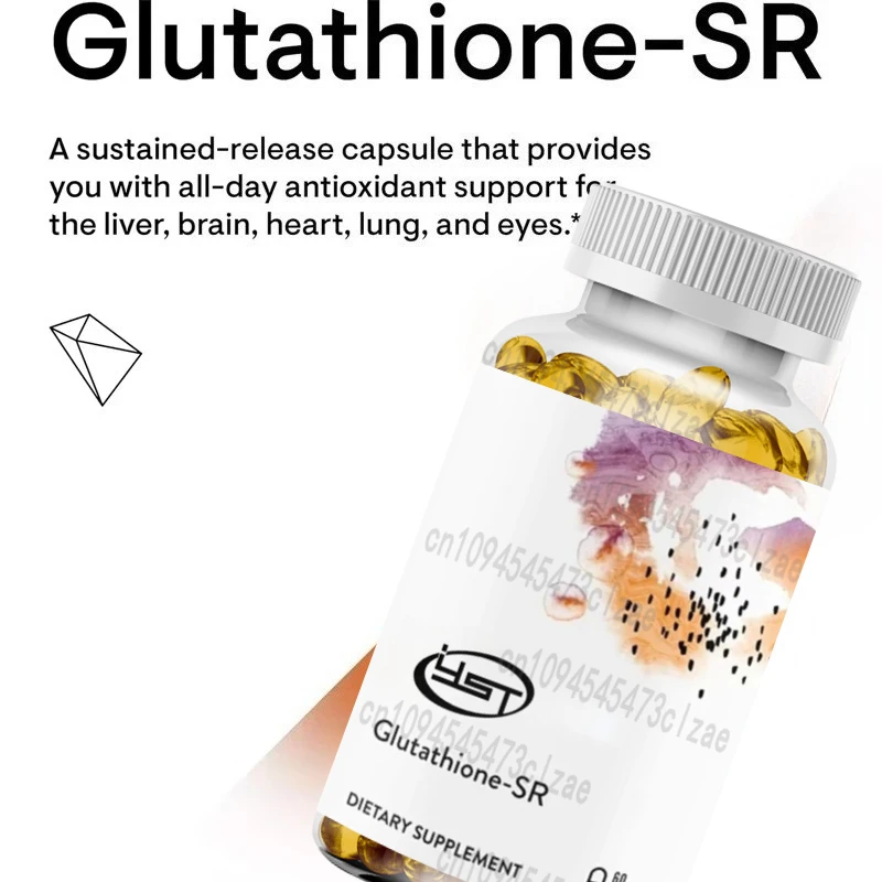

Glutathione SR - Continuous Release of Glutathione for Antioxidant Support -60 Vegetarian Capsules