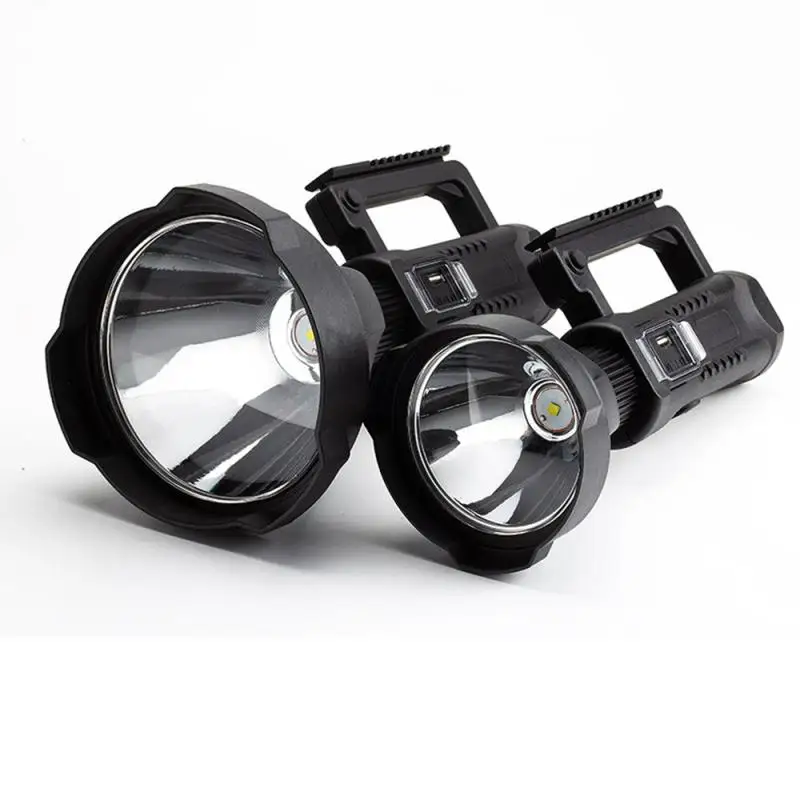 Reflector de linterna LED portátil, lámpara P70, soporte montable de cuentas, recargable por USB, para expedición, aventura, Camping