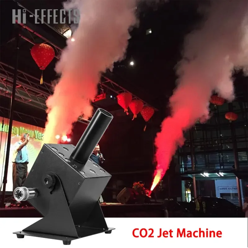 12x3w LED Co2 Jet Machine Stage Effect CO2 Machine DMX Control for Party DJ Disco CO2 Column Jet Machine Cannon