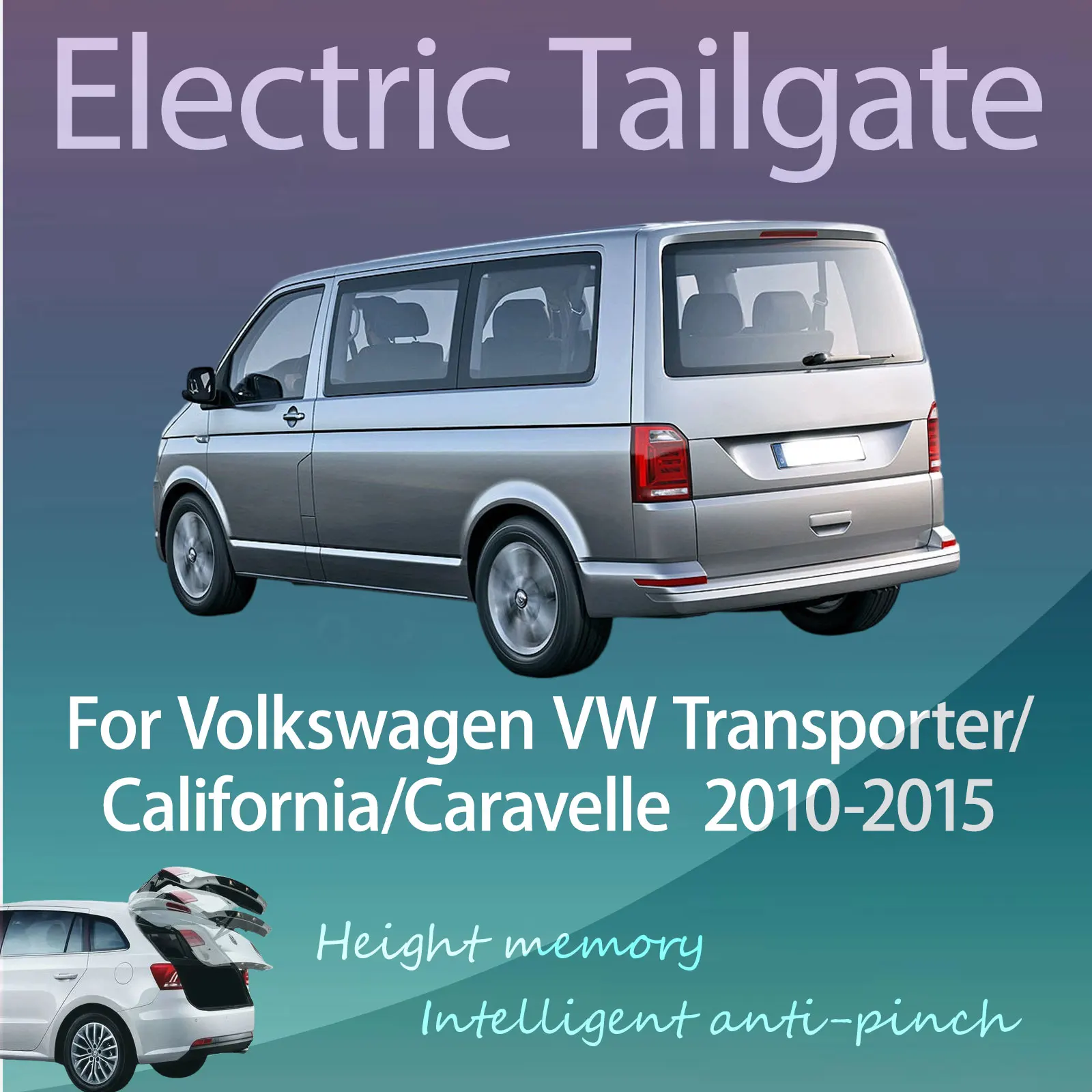 

For Volkswagen VW Transporter/California/Caravelle 2010-2015 Electric Modified Tailgate Intelligent Height Automatic Lifting