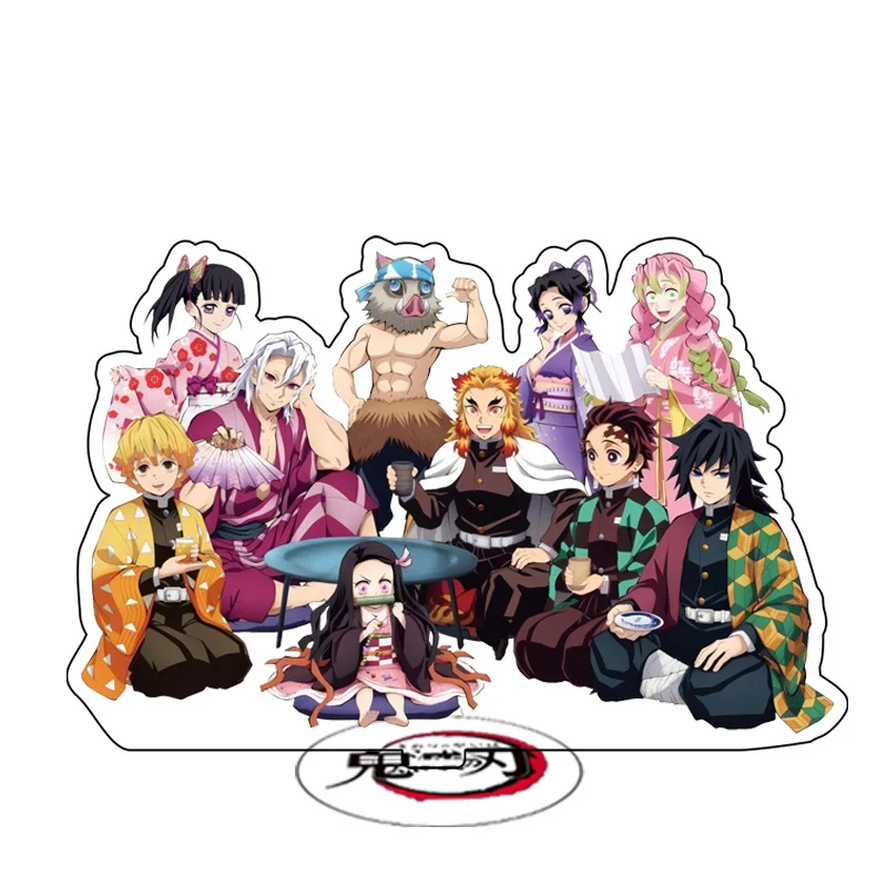 

New Demon Slayer Merchandise Double-sided Standee Acrylic Standees Standing Sign Tanjiro Zenitsu Nezuko Student Desktop Standee