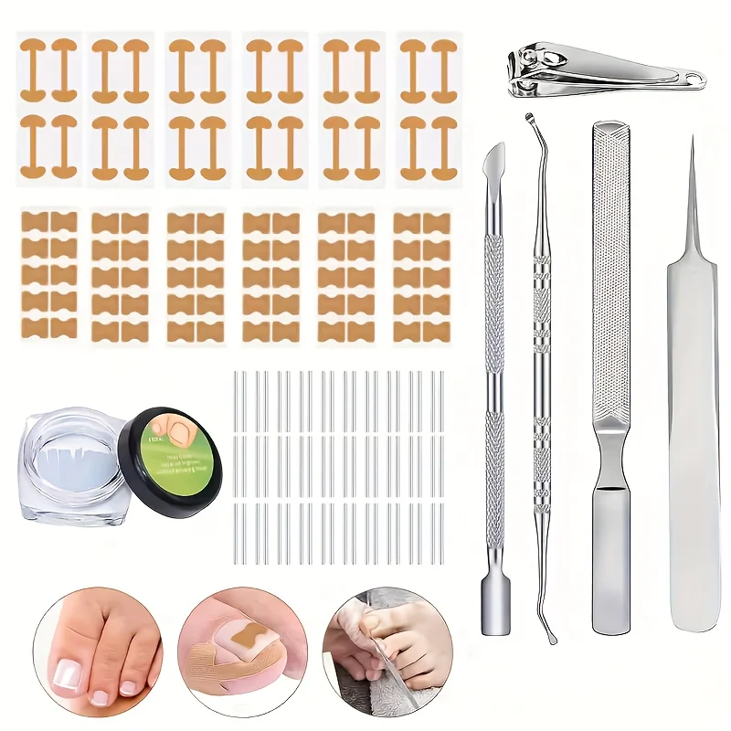

Armor Kit Set, Including Repair Patches, Nail Clippers, Nail Clippers, Files, Tweezers, Etc., Nail Corrector and Remover