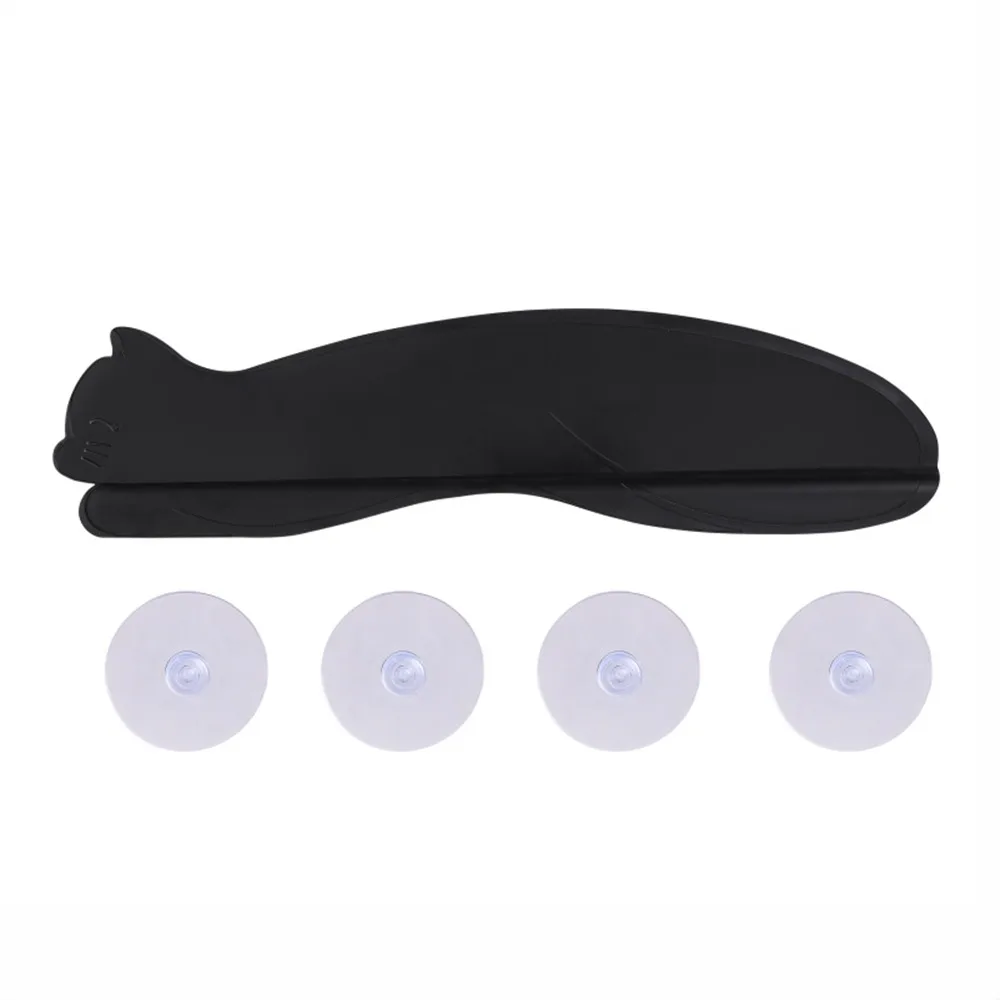 

Silicone Material Water Retaining Plate Cartoon Leaf Dog Cat Water Retaining Design Sink Divider​​ Water Proof Suction Disc