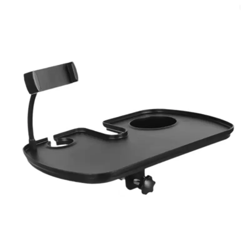 

Подставка для микрофона AS95, универсальный крепежный лоток для микрофонной стойки с держателем для телефона для караоке, записи, прямой трансляции