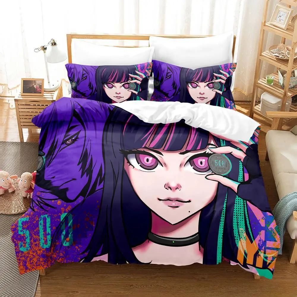 

New Akudama Drive Bedding Set Single Twin Full Queen King Size Bed Set Adult Kid Bedroom Duvet cover Sets 3D Anime Bed Sheet Set