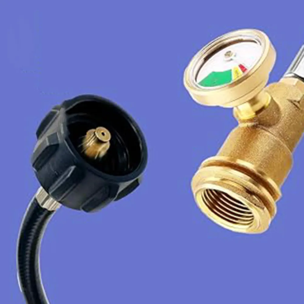for qcc1 Connector Hose Propane Tank Extension Hose For Outdoor Camping Outdoor Accessory Solid Brass Fittings