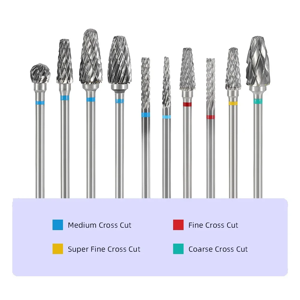 

Dental Carbide Drills Set 1 Box HP 2.35mm Autoclavable 135℃ Dentistry Burs for Grinding, Cutting, Polishing Tools