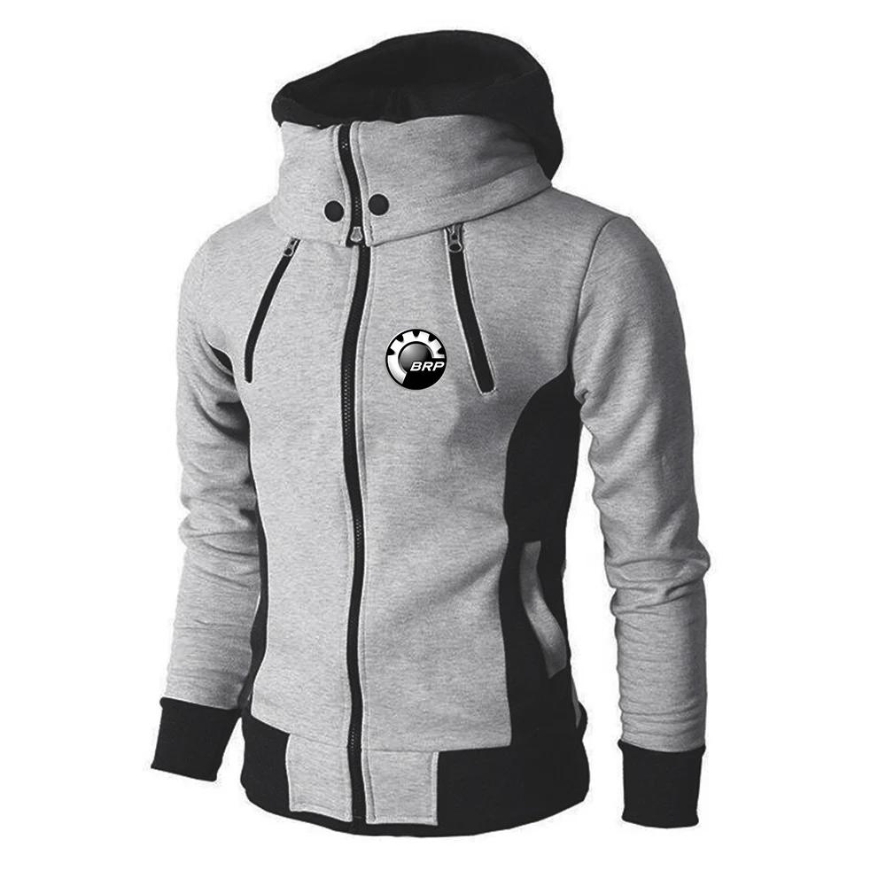 2024  CAN-AM BRP New Printing Men Spring and Autumn Zipper Hoodie High-Quality Leisure Causal Comfortable Sports Tops