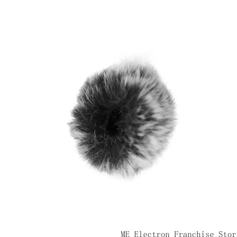 T5ea Microfone lapela pára -brisas lapela lapido pára -brisas pára -brisa peludo pára -brisa para o sem fio