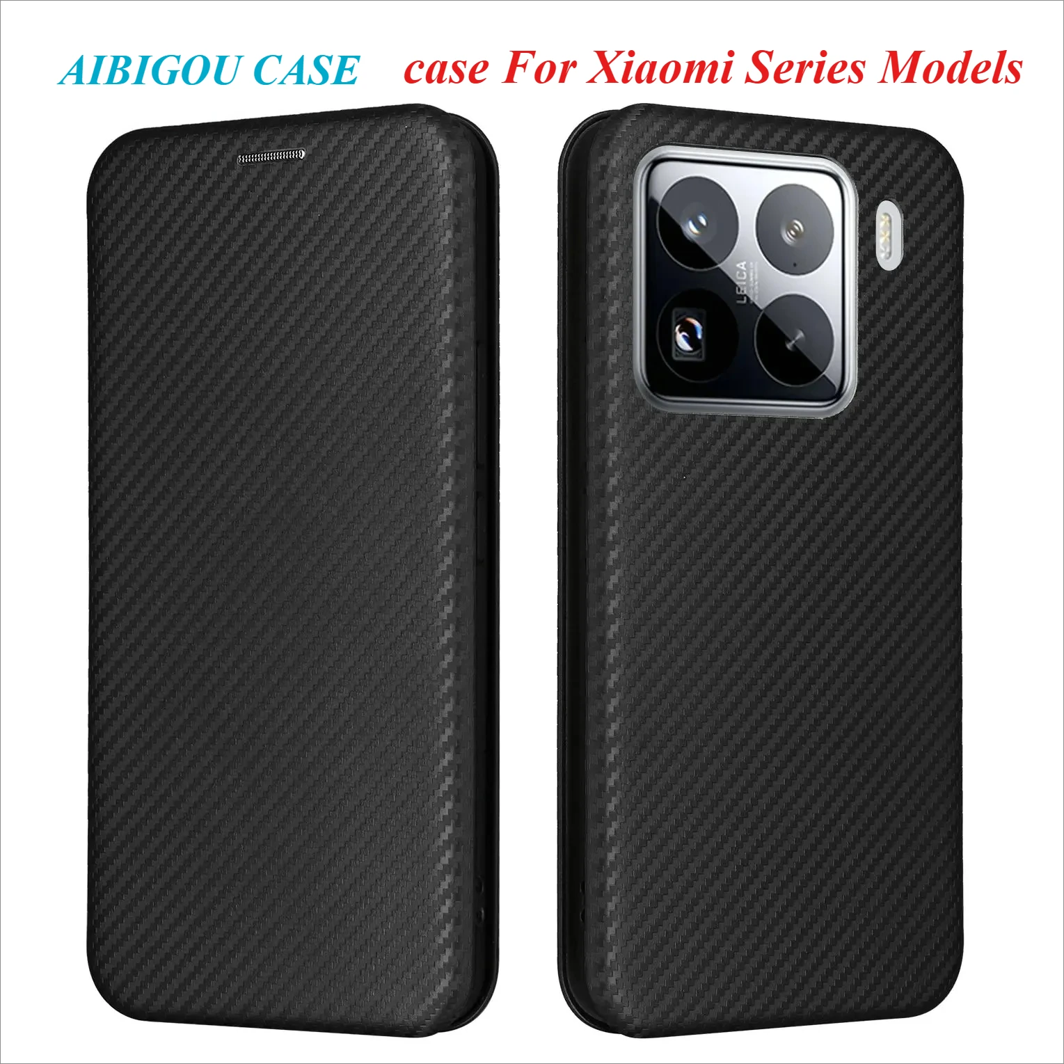 Photography Xiaomi 17 Ultra - Luksusowe etui z włókna węglowego, skórzane,