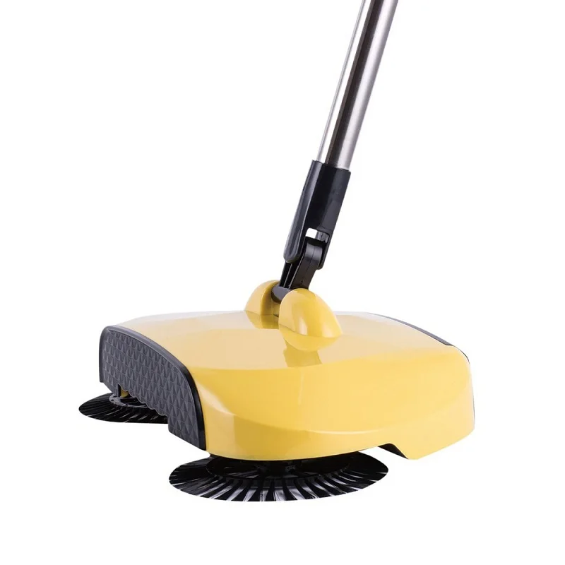 Imagem -03 - Máquina de Varrer Mão de Vassoura de Mão Vassoura Mágica Punho Dustpan Pacote de Limpeza Doméstica Mop Aço Inoxidável