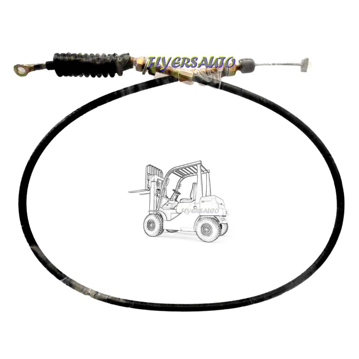 

91E51-11200 Accelerator Cable FOR Mitsubishi / Caterpillar FORKLIFT FD20/25-F18C S4S New FLYERSAUTO