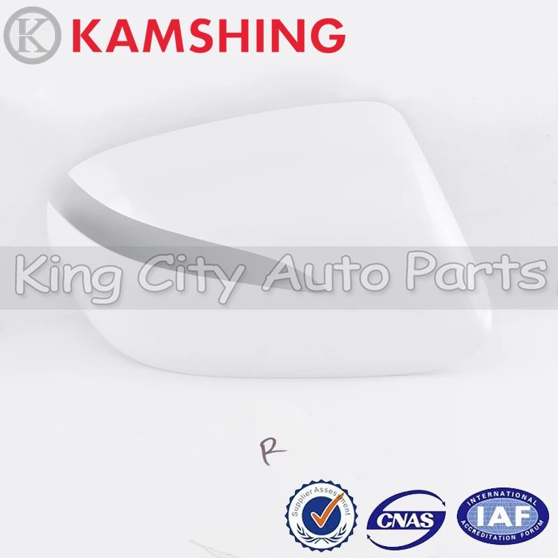 CAPQX Outside Rearview Mirror Cover For Hyundai Santa Fe SantaFe 2013 2014 2015 Rear View Mirror Lid cap hood shell Housing hood